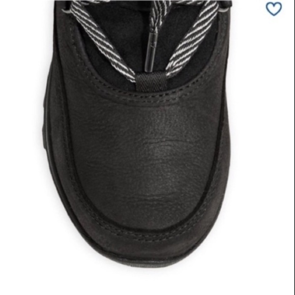 SOREL Whitney Short Leather Premium Winter Boots Waterproof Black 7.5 - Picture 4 of 6